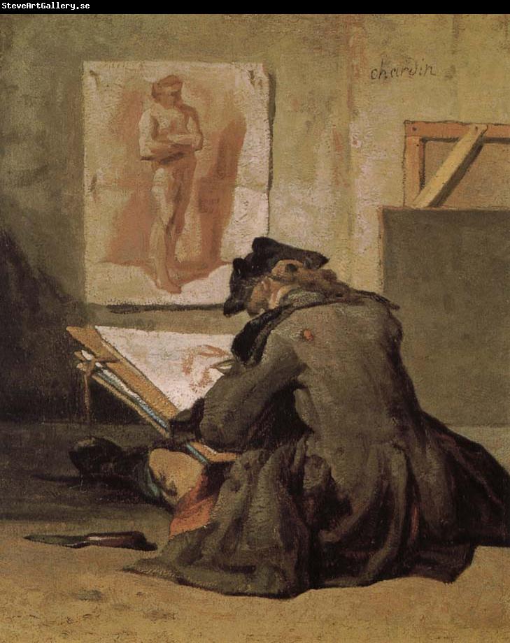 Jean Baptiste Simeon Chardin People are painting
